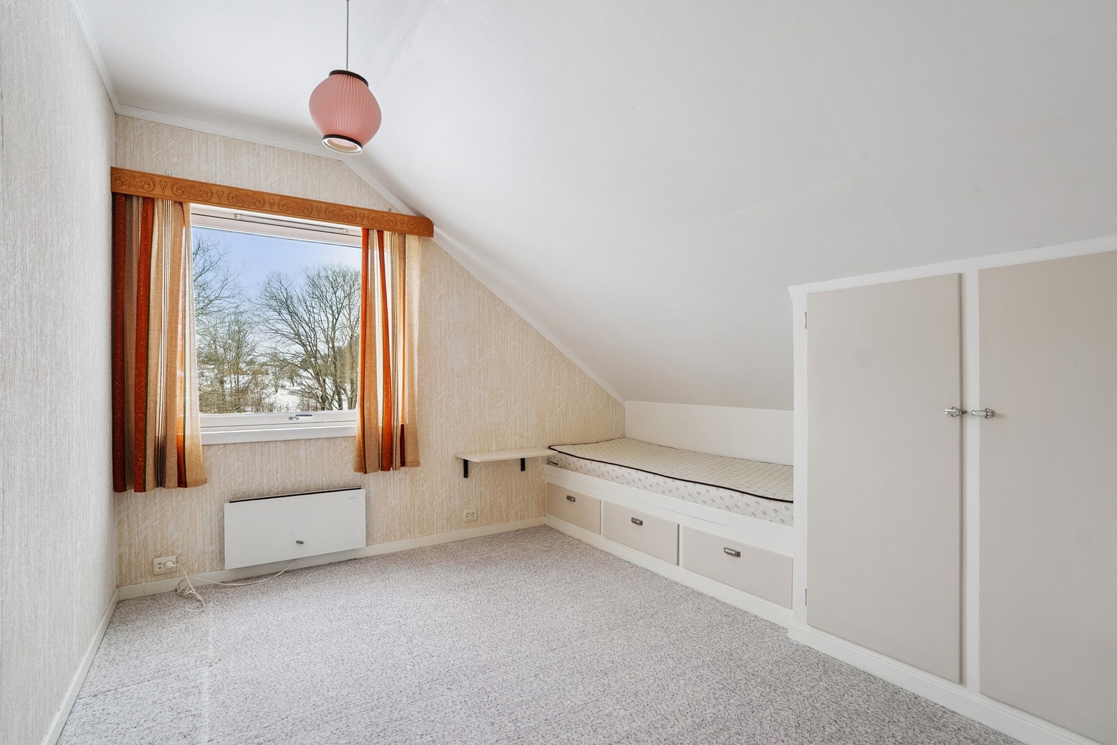 Soverom loft Galleribilde