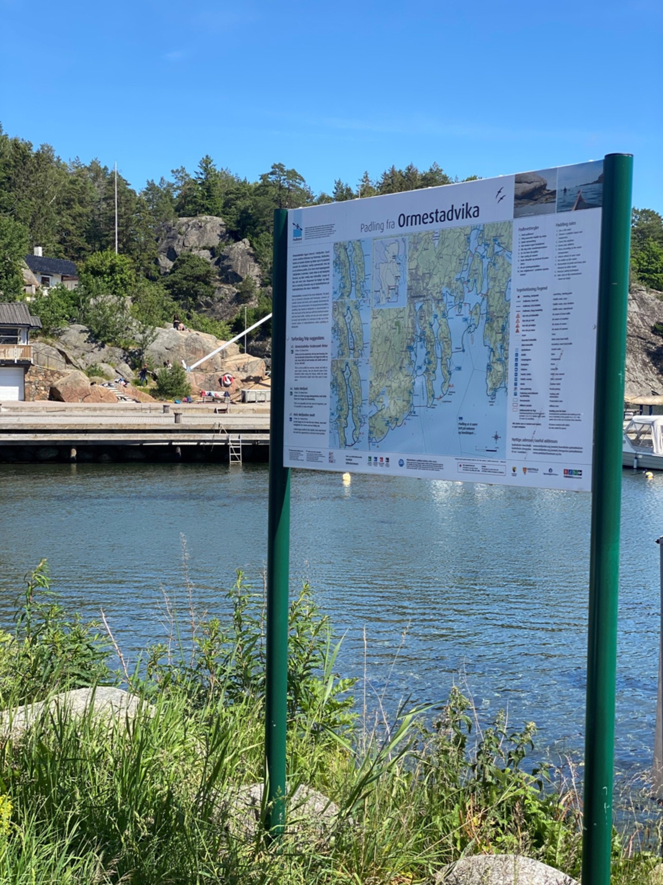 Ormestadvika er et fint sted å koble av Galleribilde