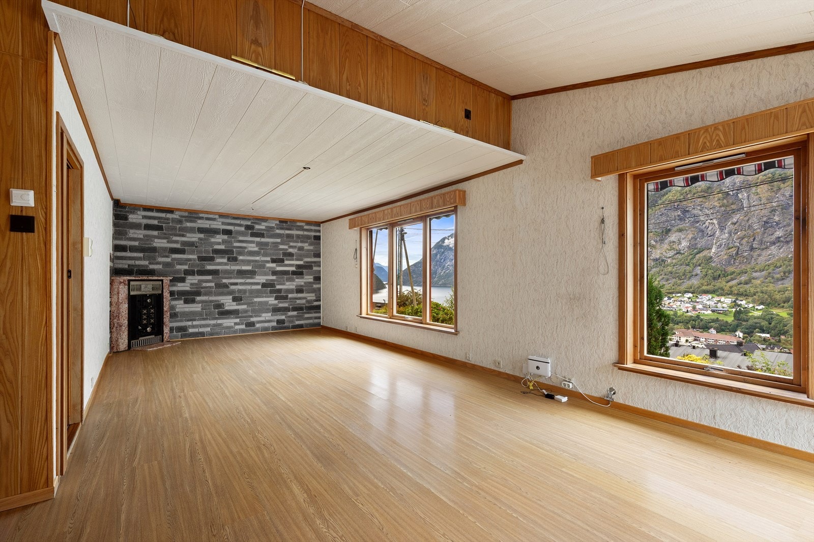 Stove med flott utsikt mot vest Galleribilde