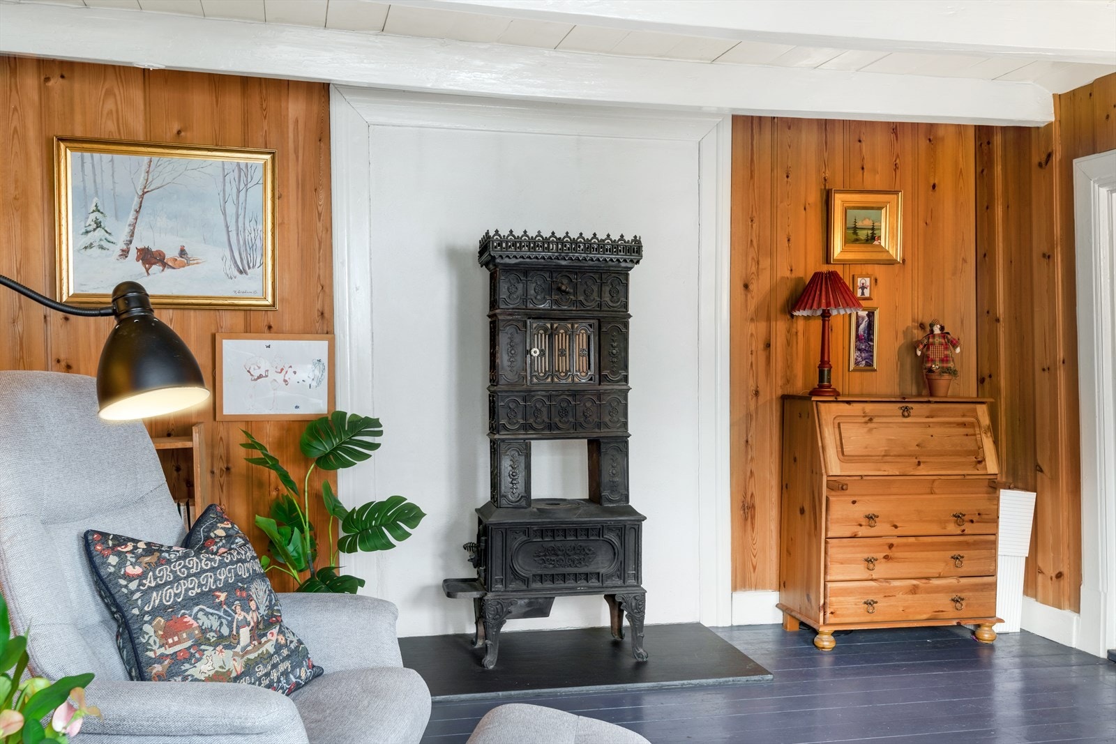 Tv-stue/soverom Galleribilde