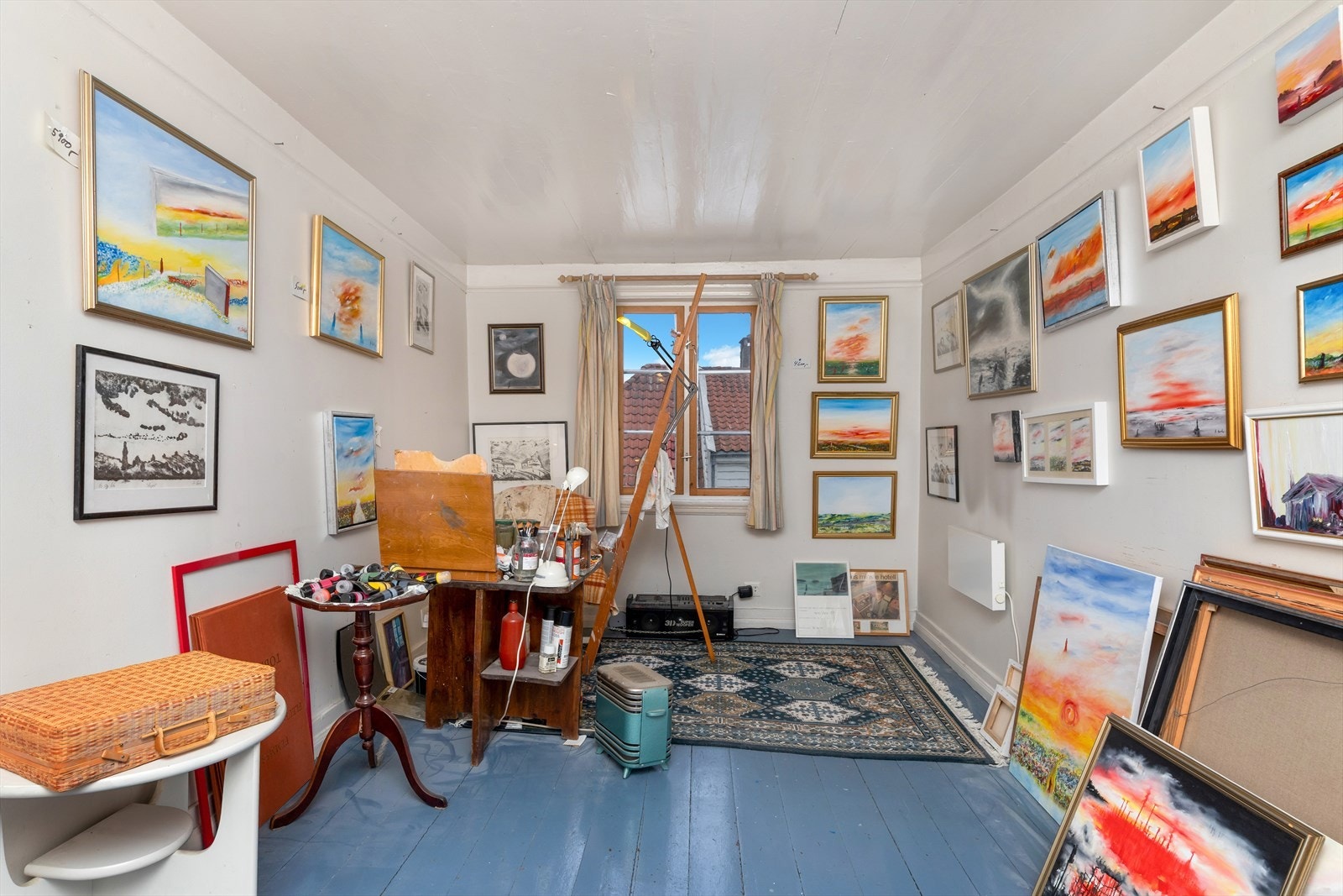 Atelier/soverom Galleribilde