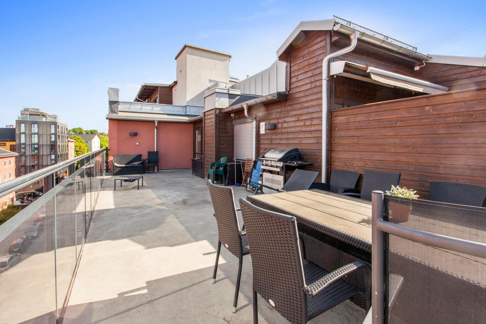 Felles takterrasse Galleribilde