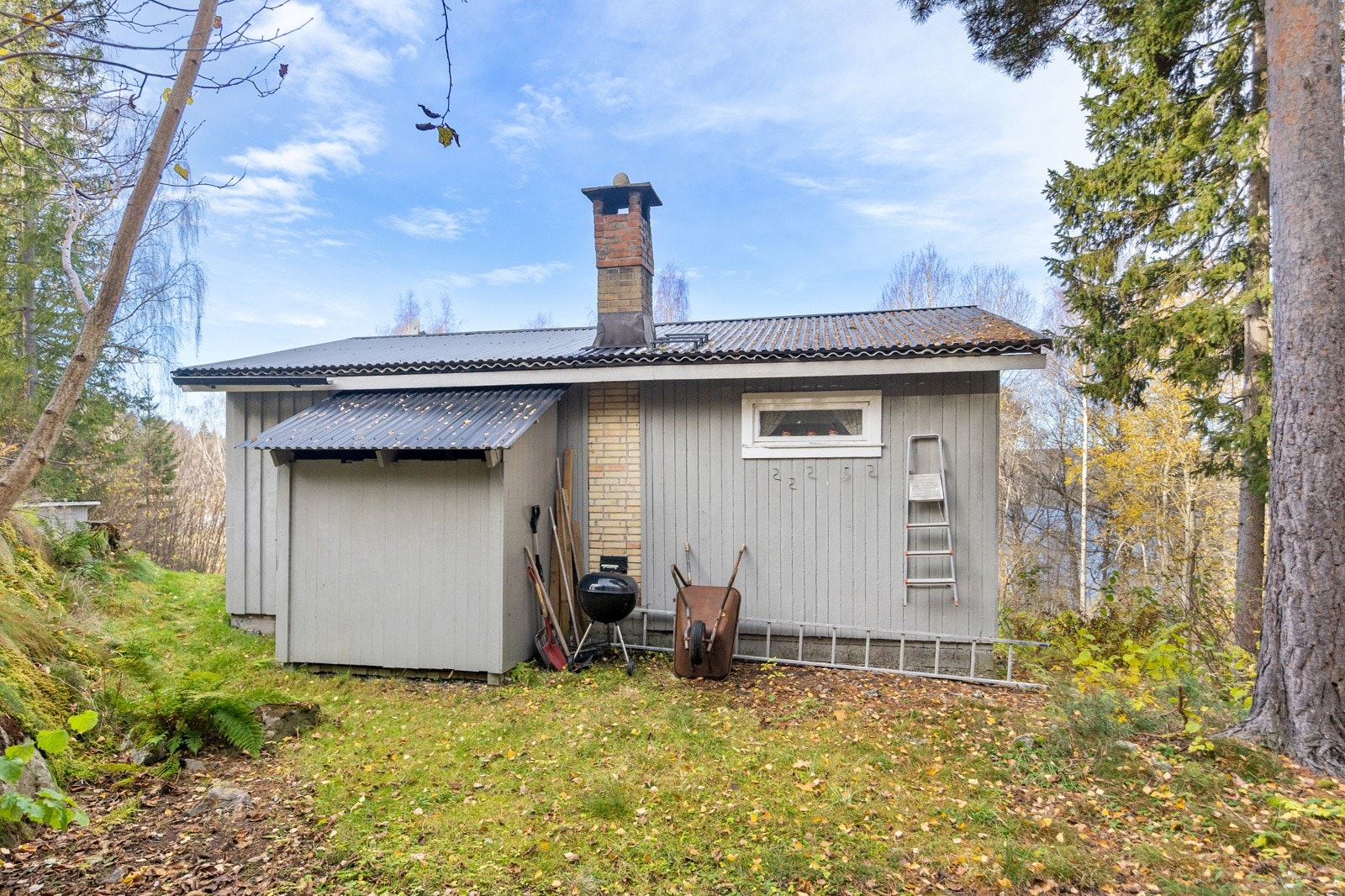 Fra uteområde Galleribilde