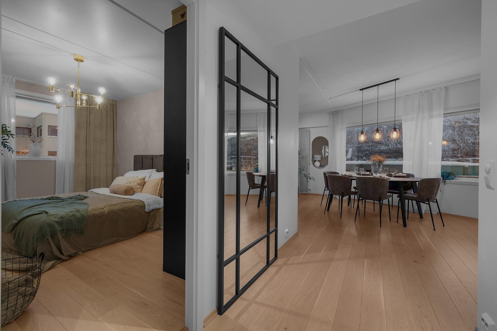 Leiligheten har to gode soverom Galleribilde