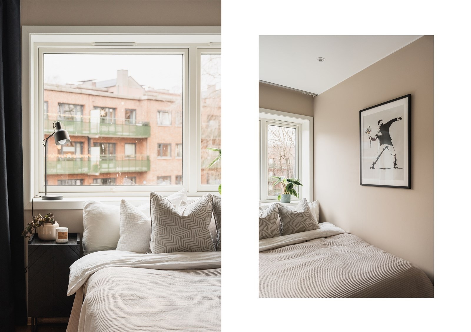 Soverommet vender mot rolig gårdsrom, godt skjermet for trafikk. Galleribilde