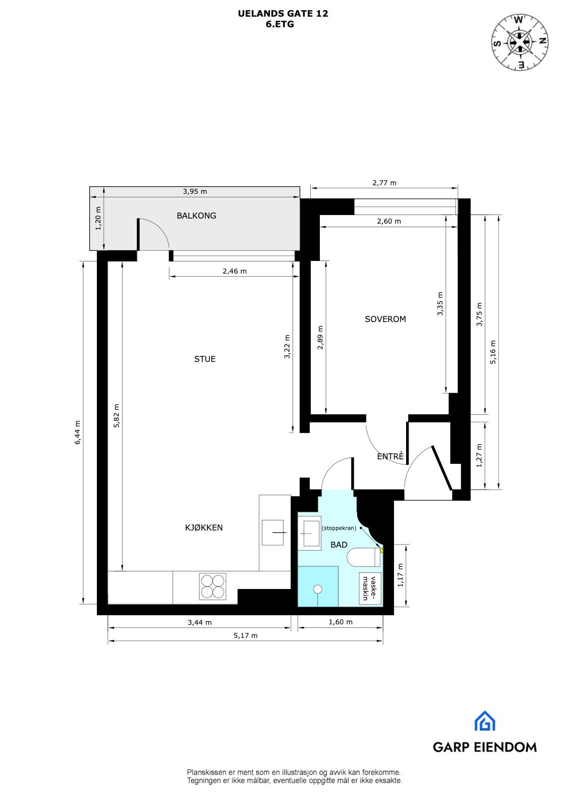 Plantegning. Galleribilde