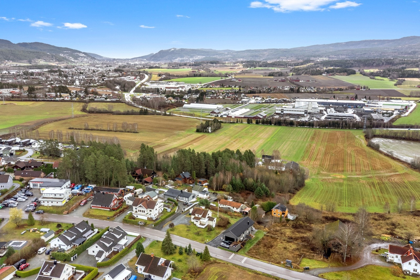 Dronefoto Galleribilde