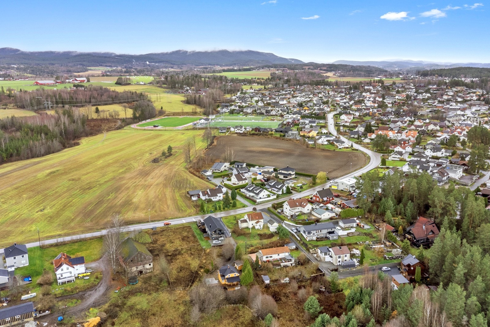 Dronefoto Galleribilde