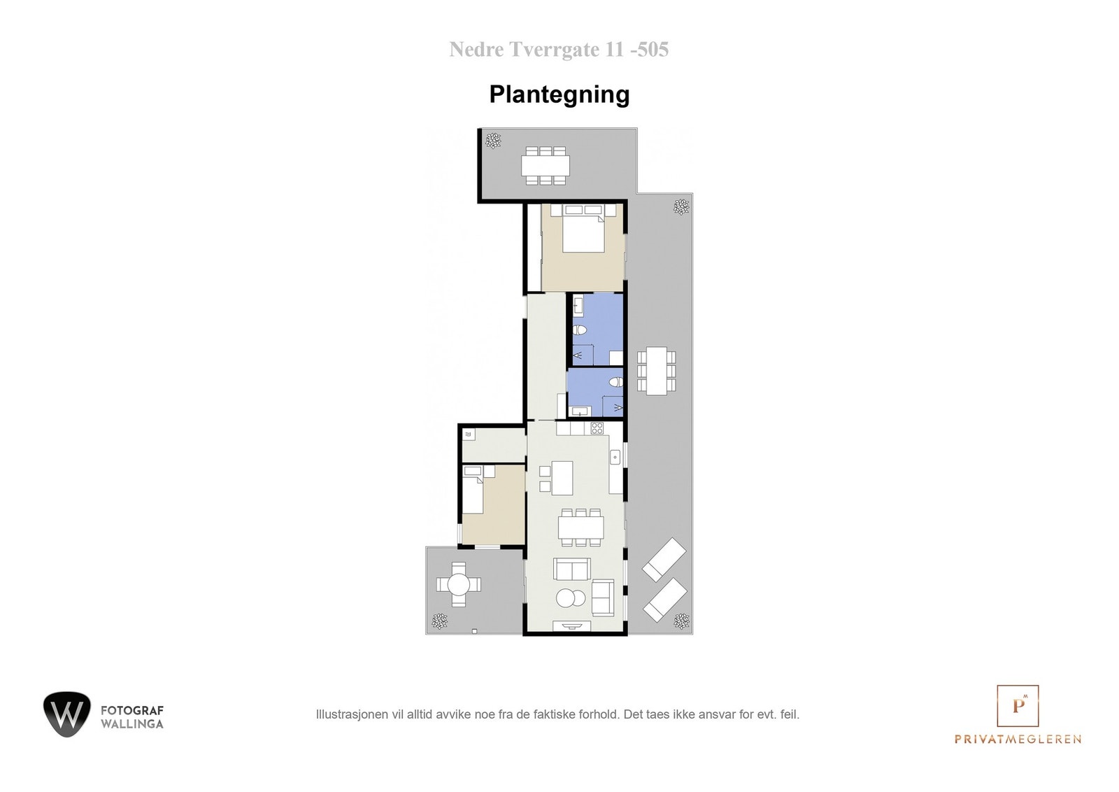 Plantegning. Galleribilde