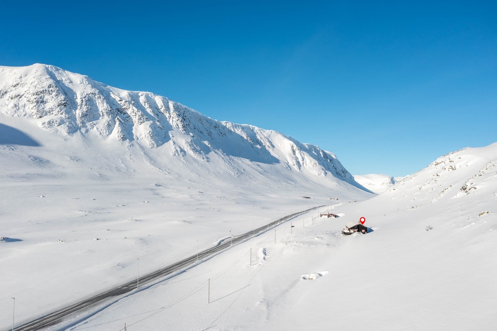 Nydelig beliggenhet på Hemsedalsfjellet. Galleribilde