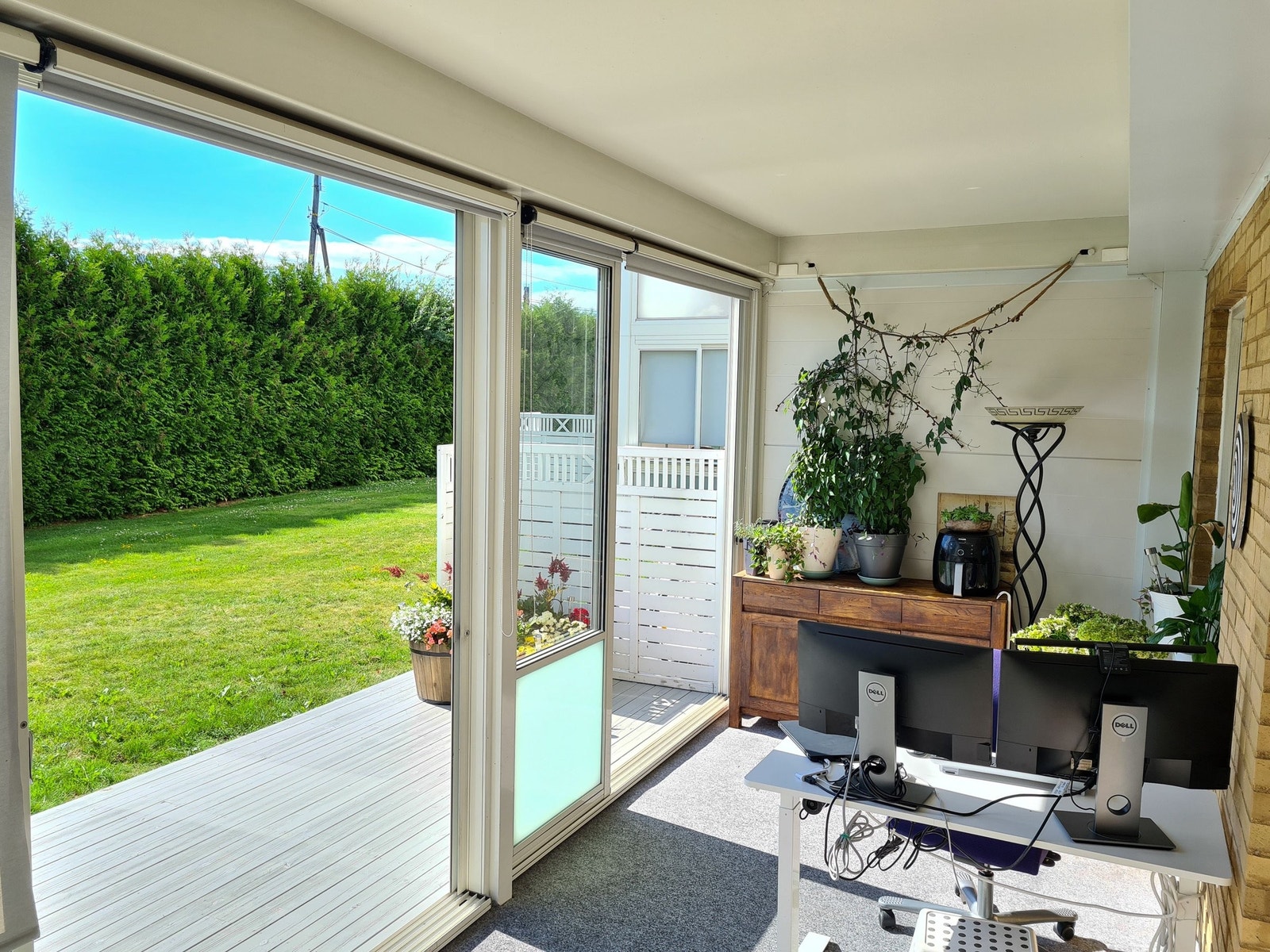 innglasset balkong Galleribilde