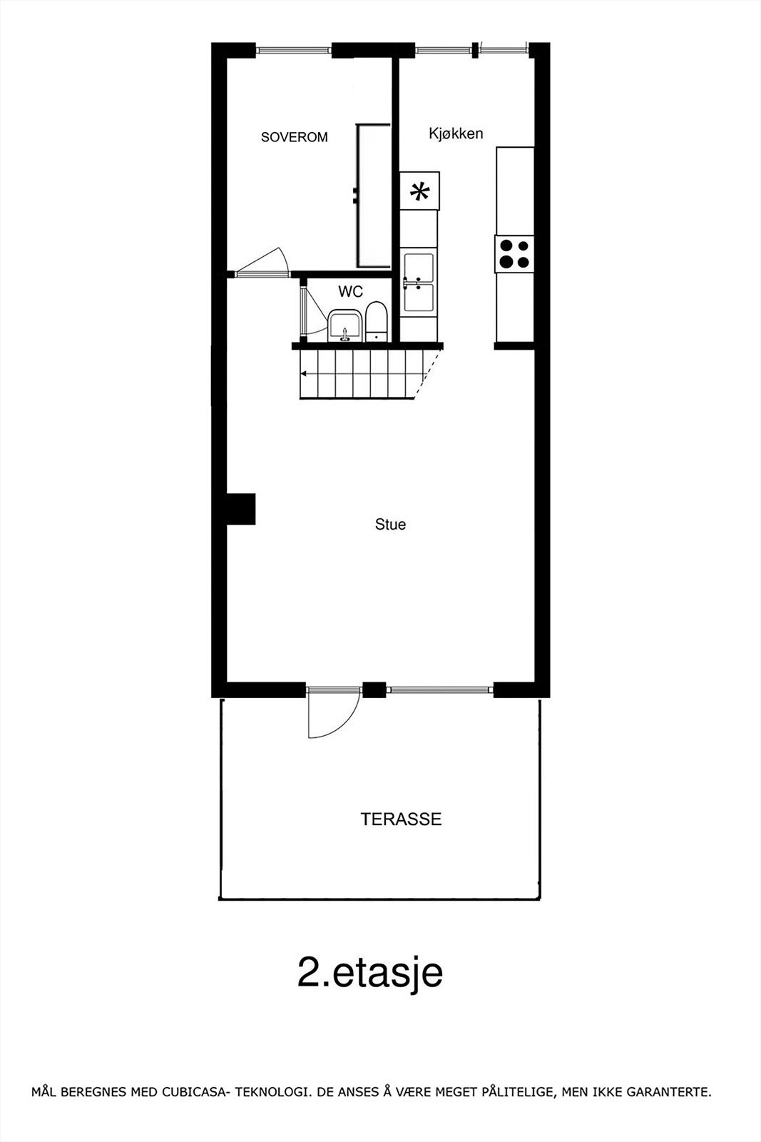 Plantegning 1. etasje. Galleribilde