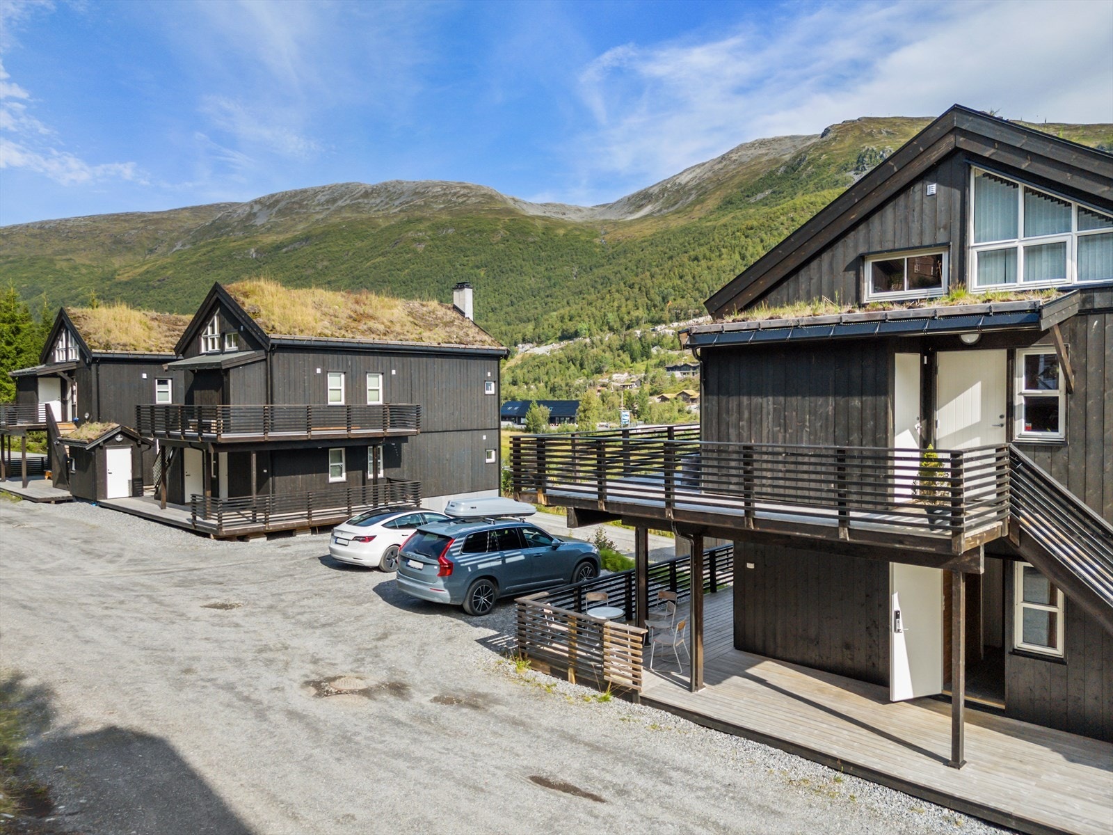 Utsikt fra veranda Galleribilde