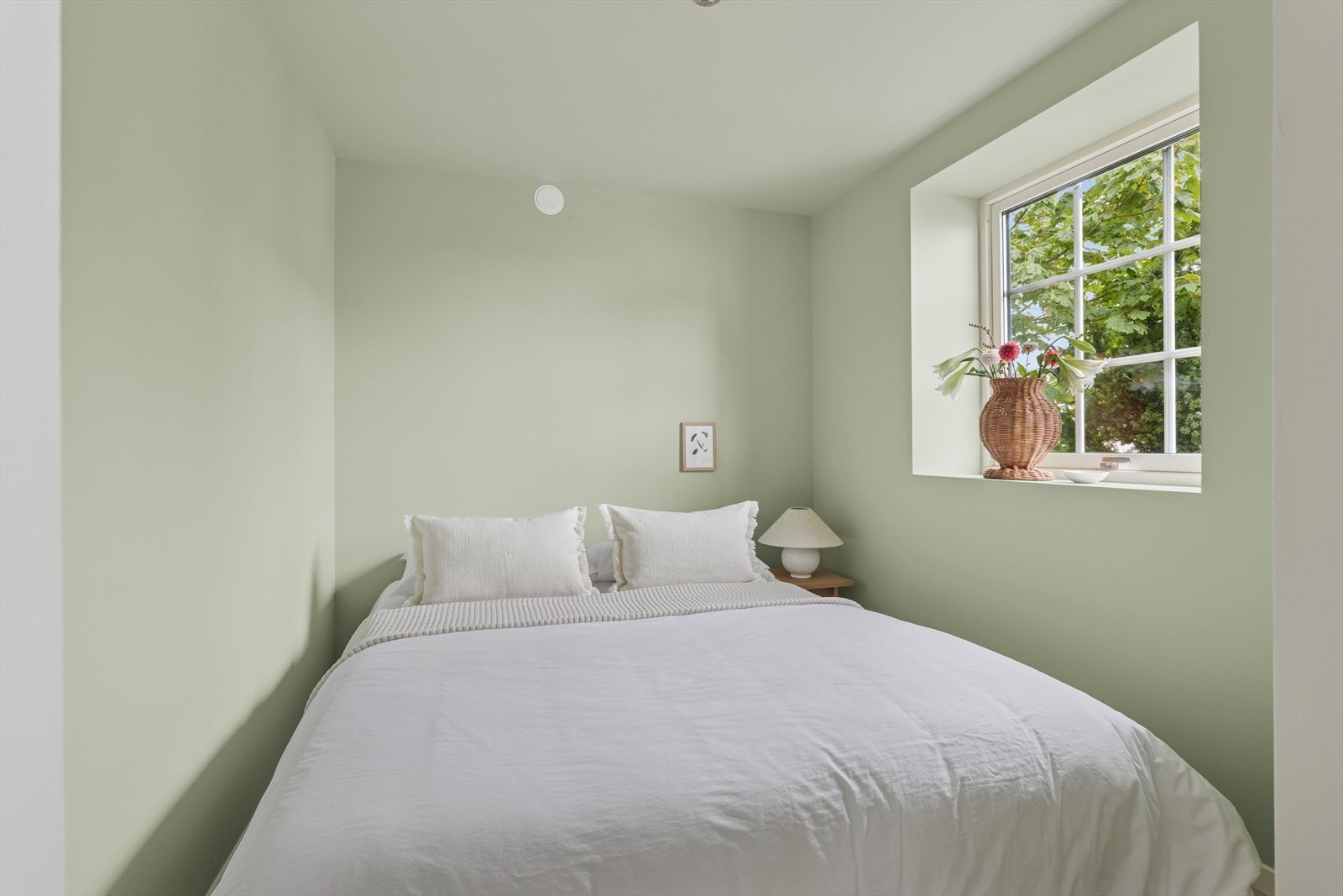 Det er plass til dobbeltseng på soverommet Galleribilde