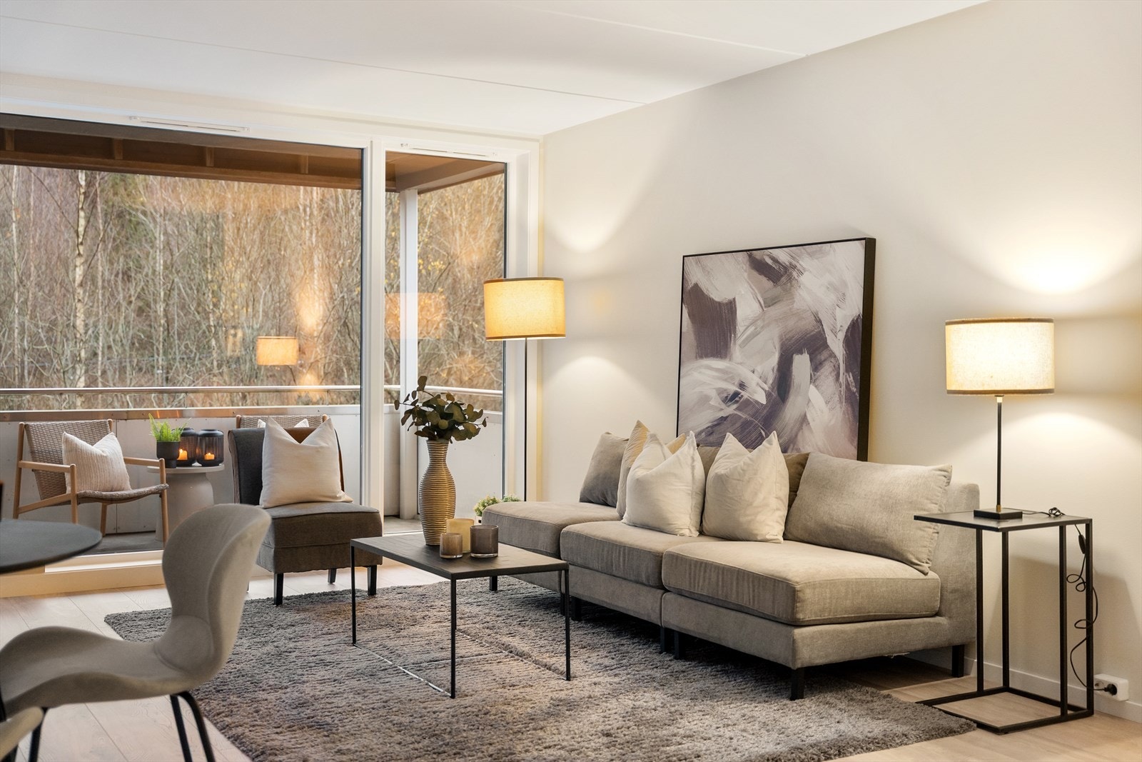 Detaljfoto stue Galleribilde