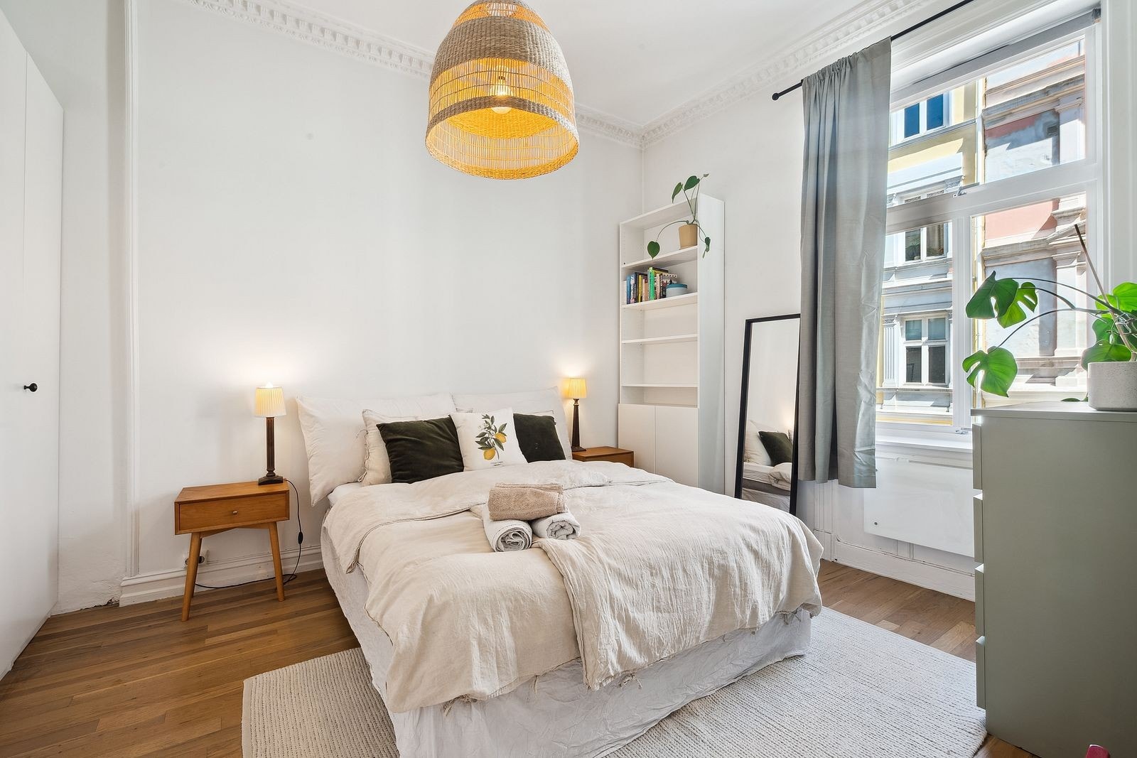 Her er det også garderobeløsning. Galleribilde