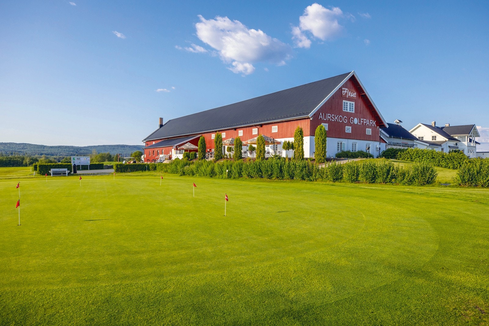 Aurskog golfpark. Galleribilde