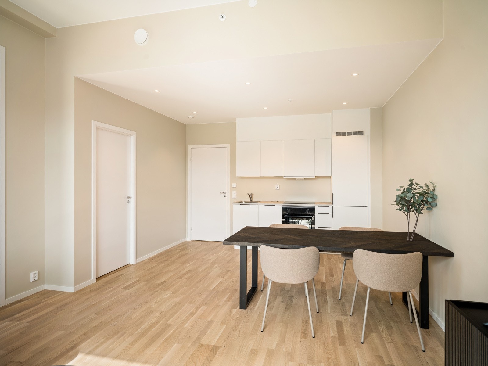 Tilgang til gjesteleilighet som kan leies for kr. 200/døgn. Komplett utstyrt 2-roms leilighet med balkong. Galleribilde