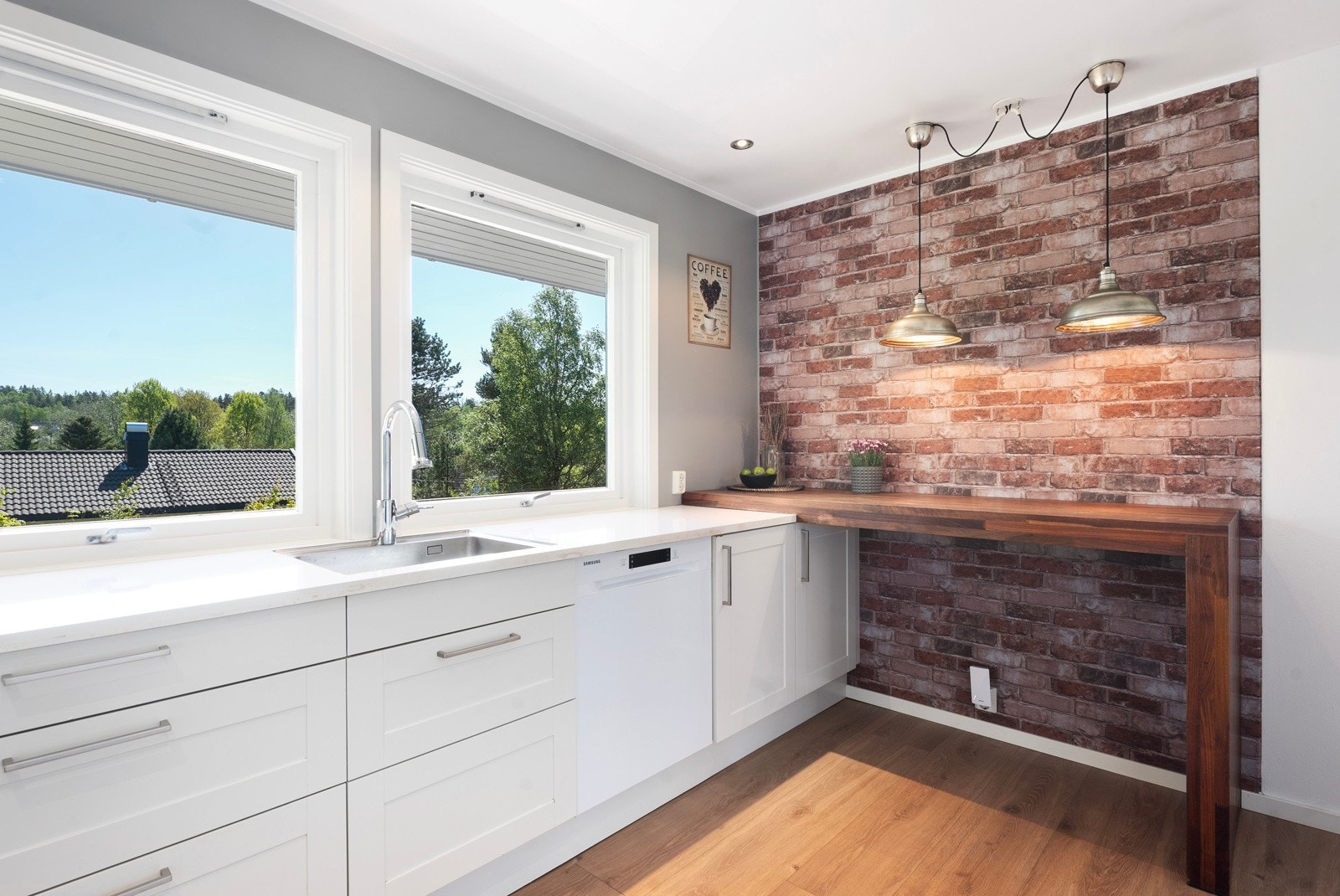 Moderne og flott kjøkken Galleribilde