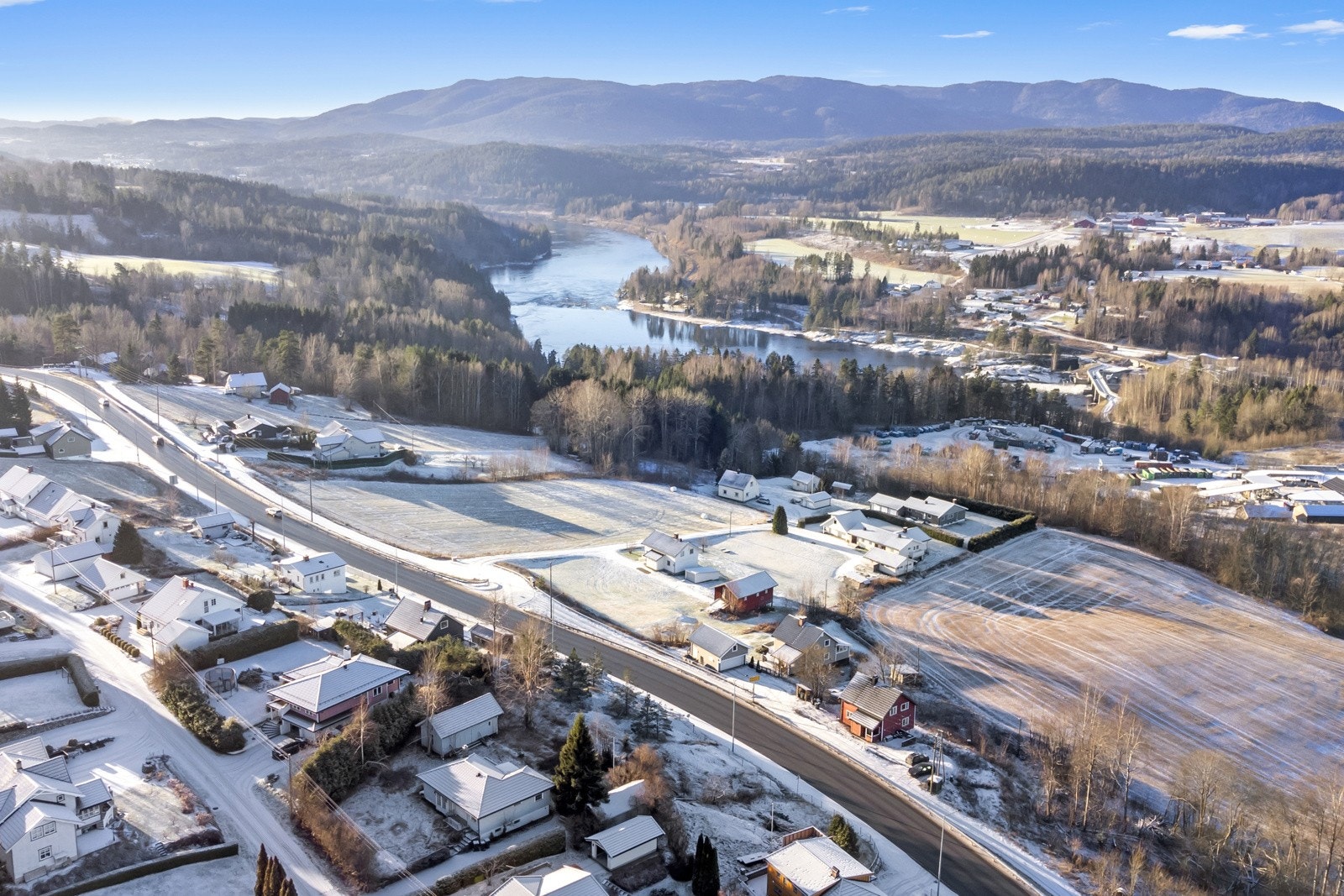 Dronefoto Galleribilde