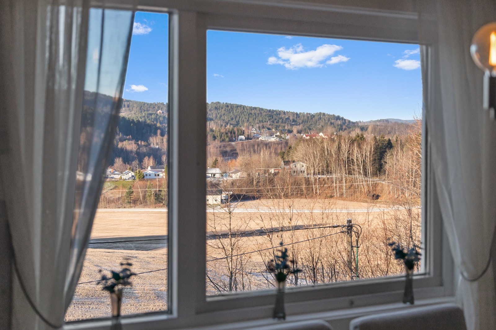 Utsikten fra spiseplassen Galleribilde