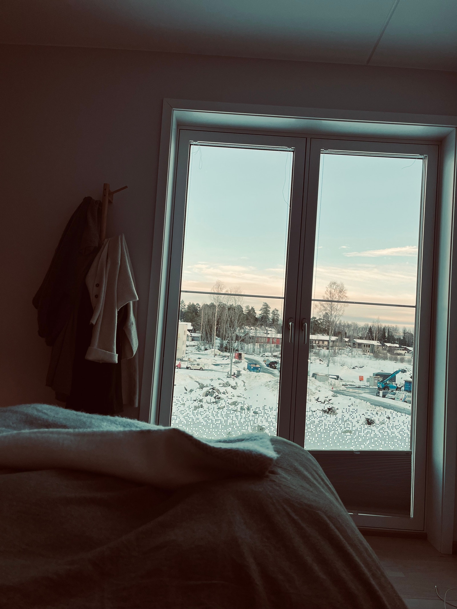 Soverom - utsikt med franske dører. Galleribilde