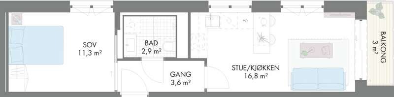 Plantegning. Galleribilde