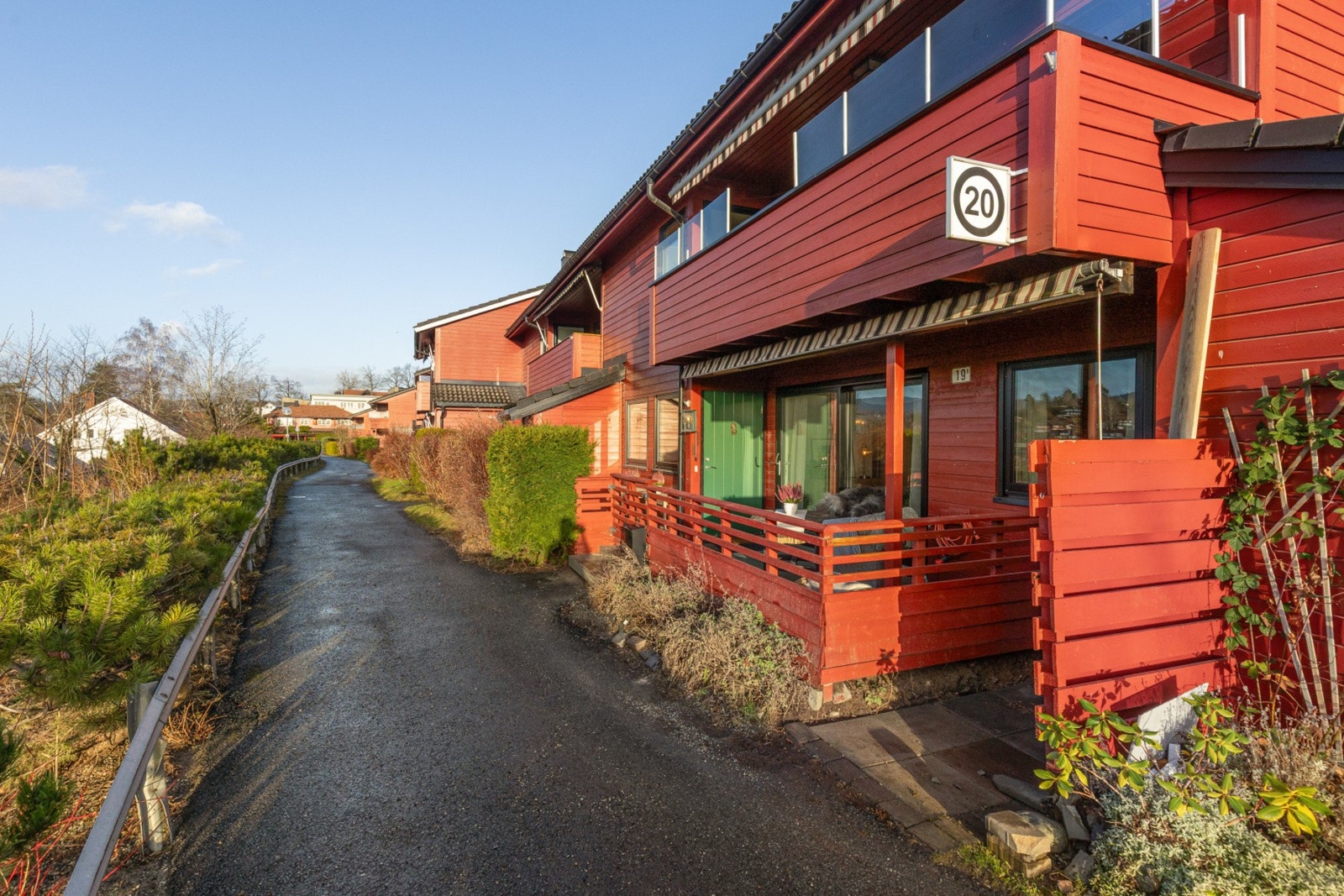 Hyggelig inngangsparti Galleribilde