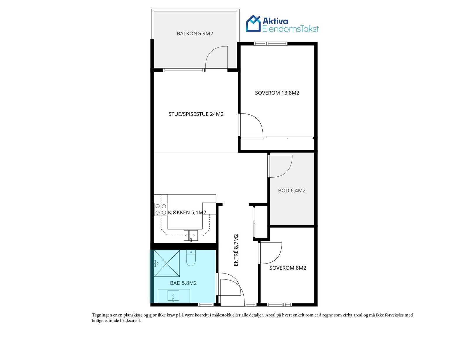 Planskisse. Galleribilde