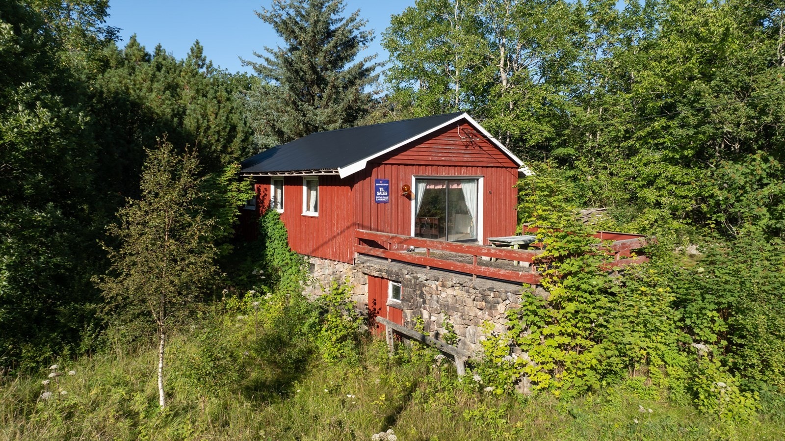 Bygning brukt som hytte - lagerbygg Galleribilde