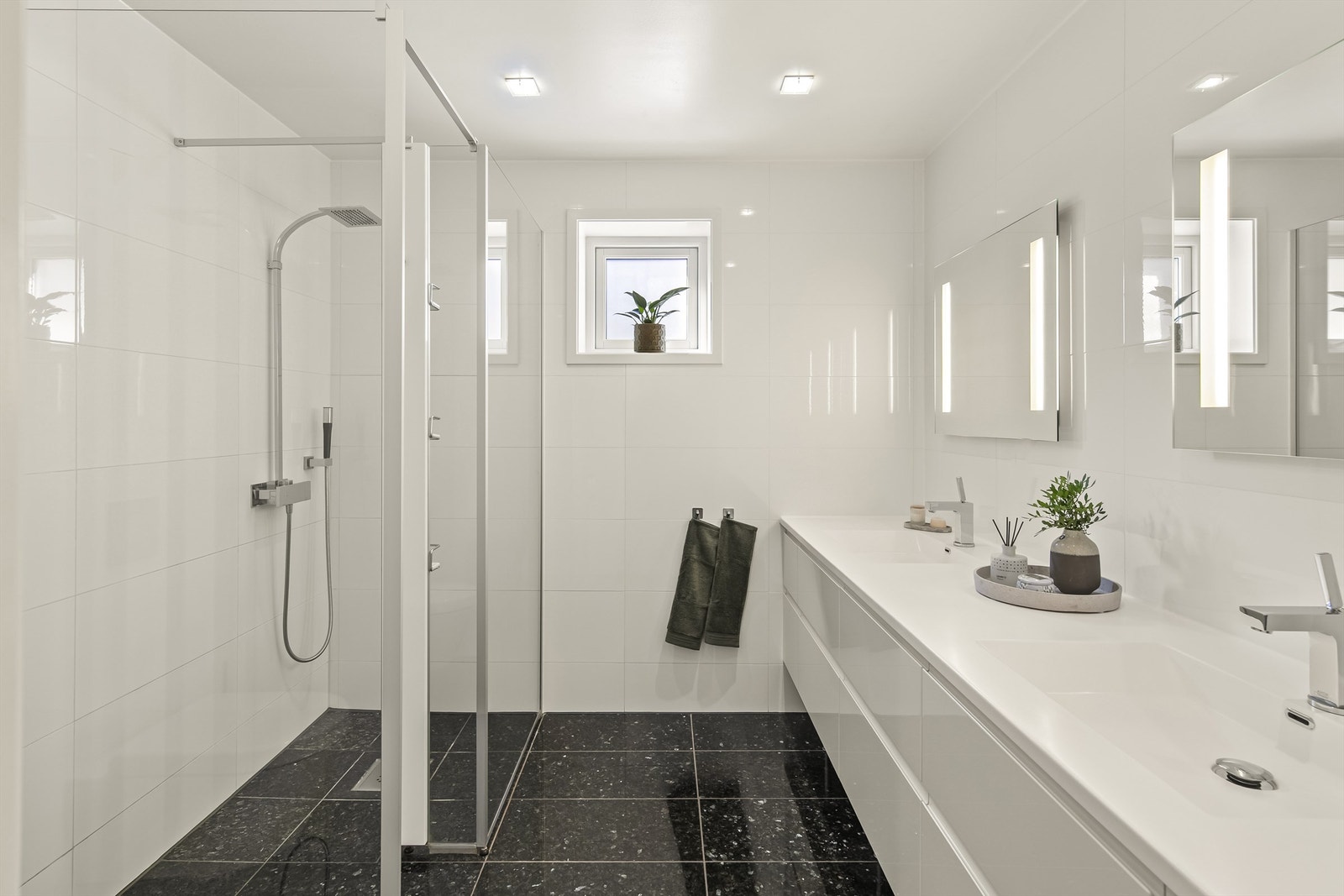 Badet gir nærmest en spafølelse og innbyr til velvære Galleribilde