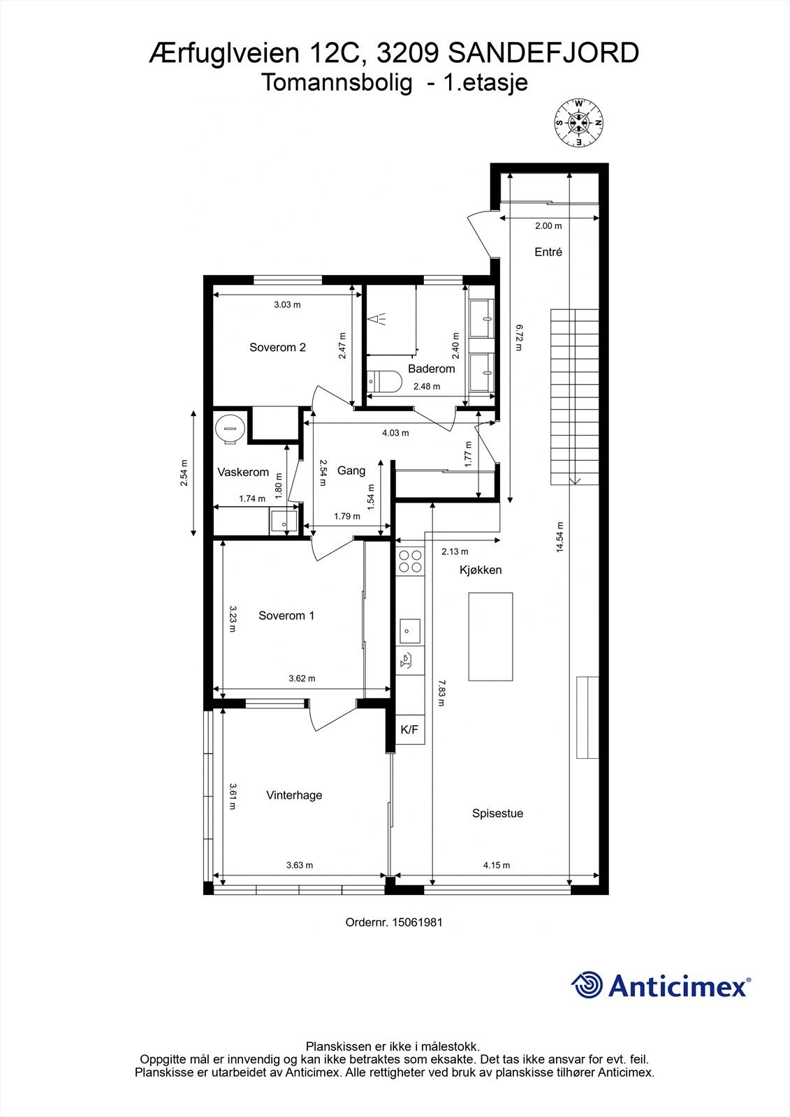 Planløsingen en både gjennomtenkt og praktisk Galleribilde