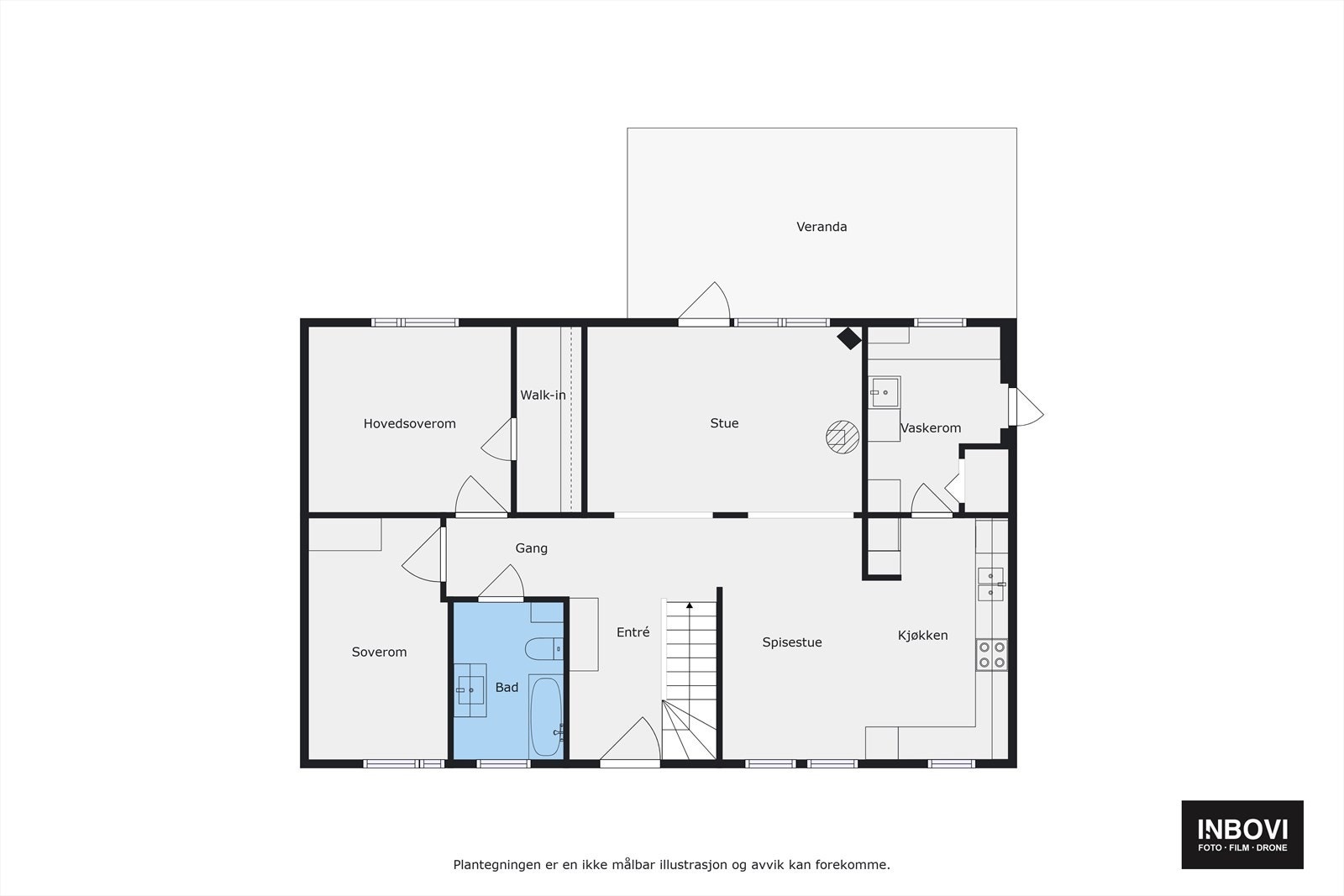 Plantegning | Hovedetasje Galleribilde