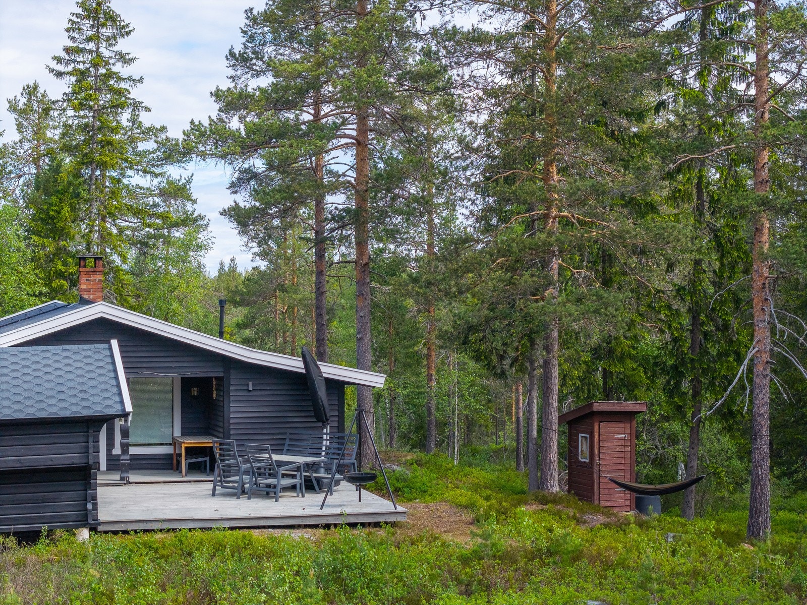 Trivelig beliggenhet i nedre del av Blefjell Sør Galleribilde