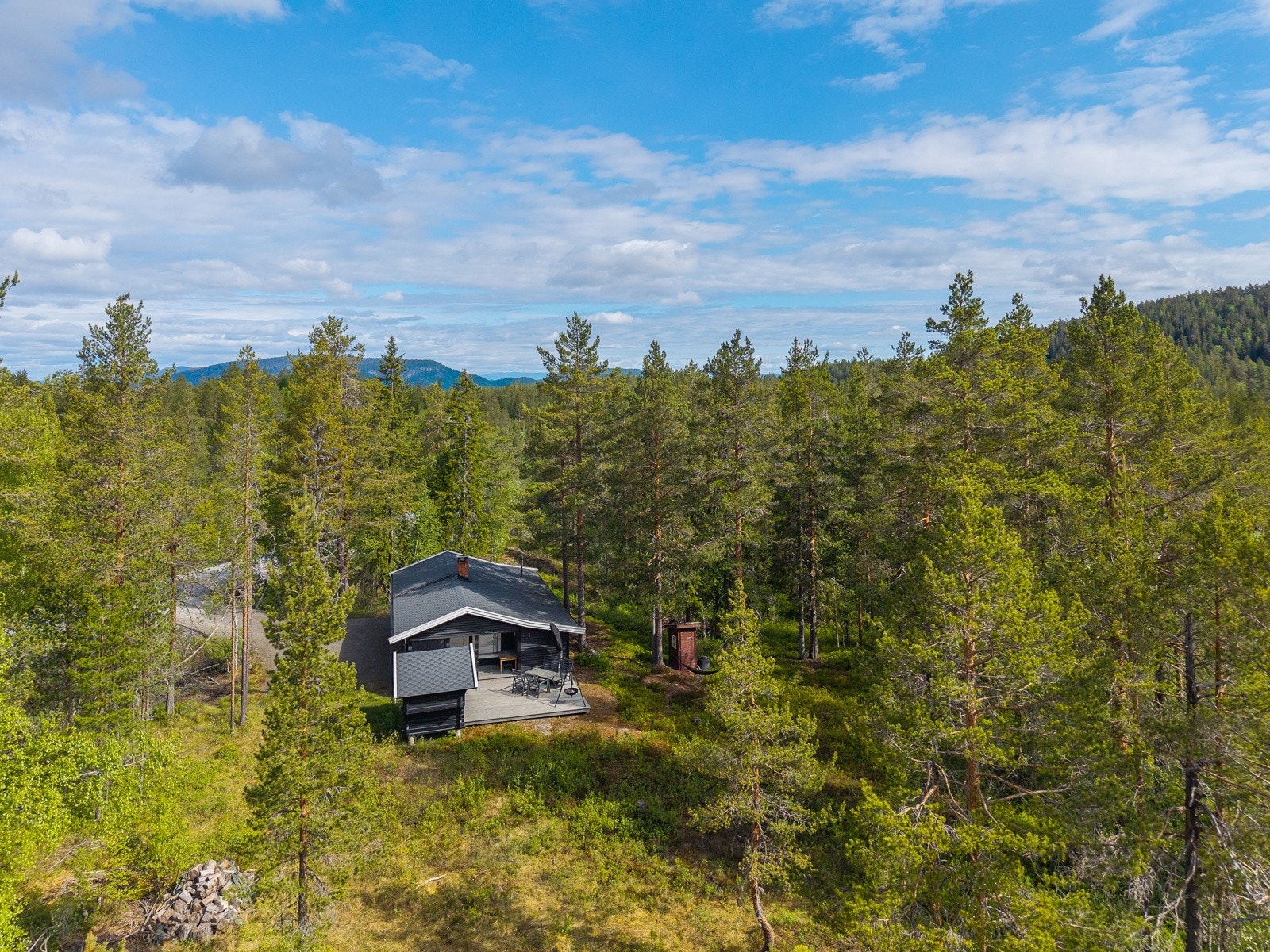 Bilvei helt til døra er det også Galleribilde