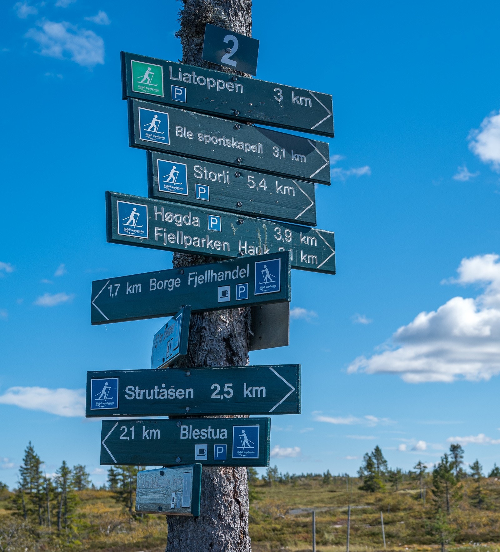 Blefjell tilbyr flotte turmuligheter både sommer og vinter Galleribilde
