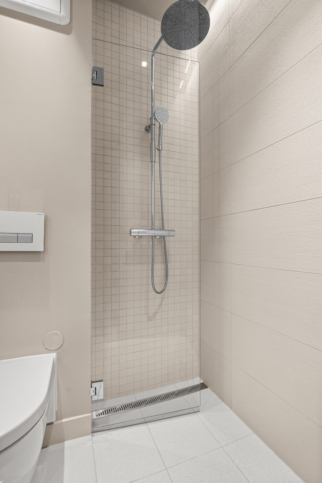 Praktisk gjestebad. Galleribilde