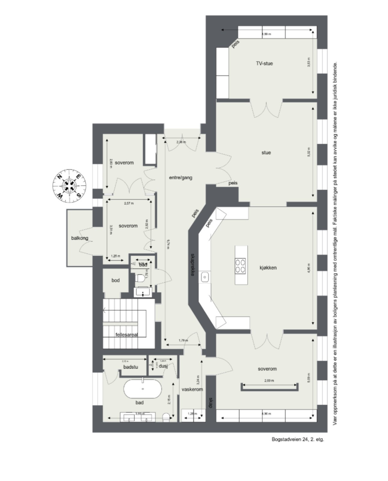 Plantegning. Galleribilde