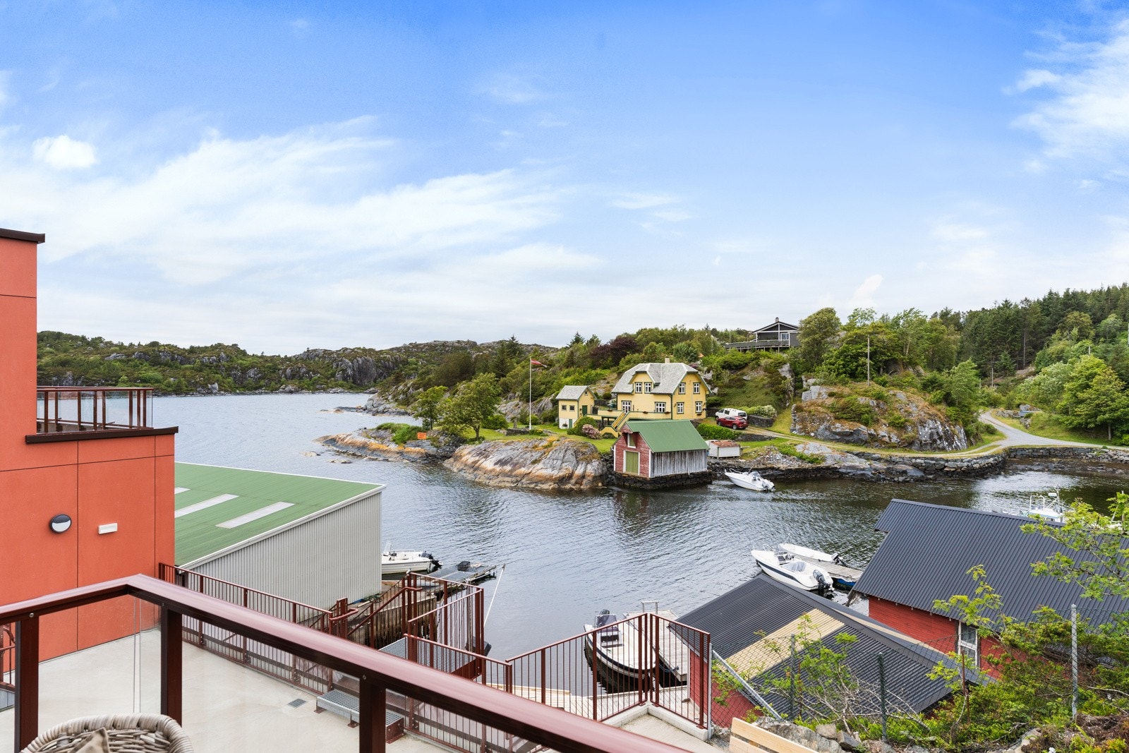 Balkong nummer to er på 5,6 kvm. Galleribilde