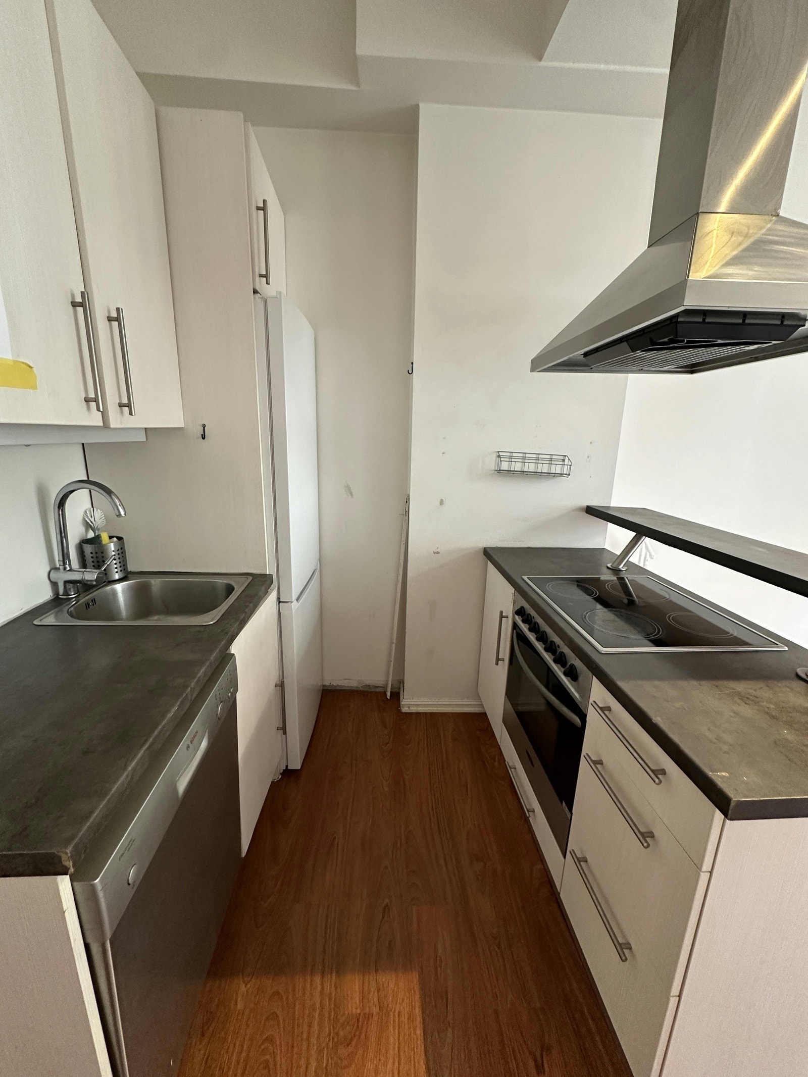 Stue med åpent kjøkken Galleribilde