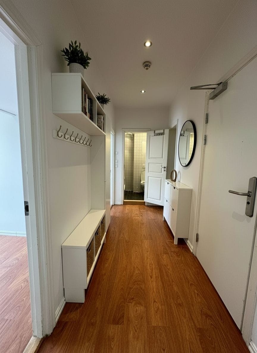 3D redigert bilde av gang Galleribilde