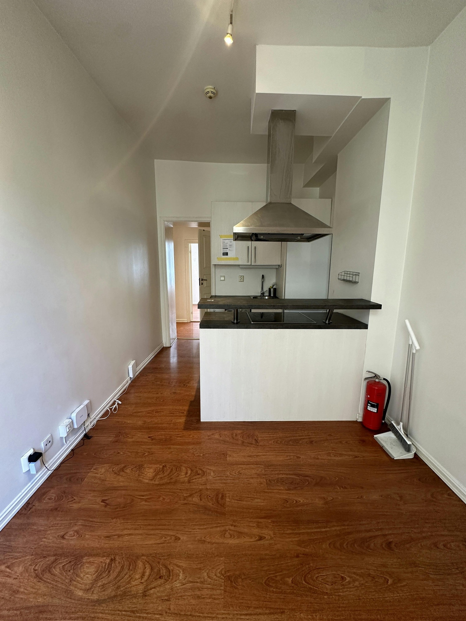 Stue med åpent kjøkken Galleribilde