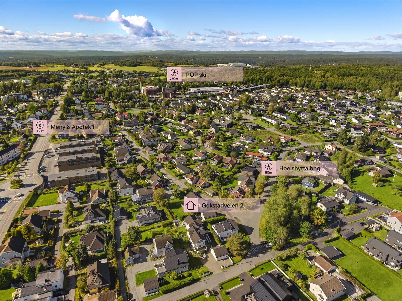 Dronefoto Galleribilde