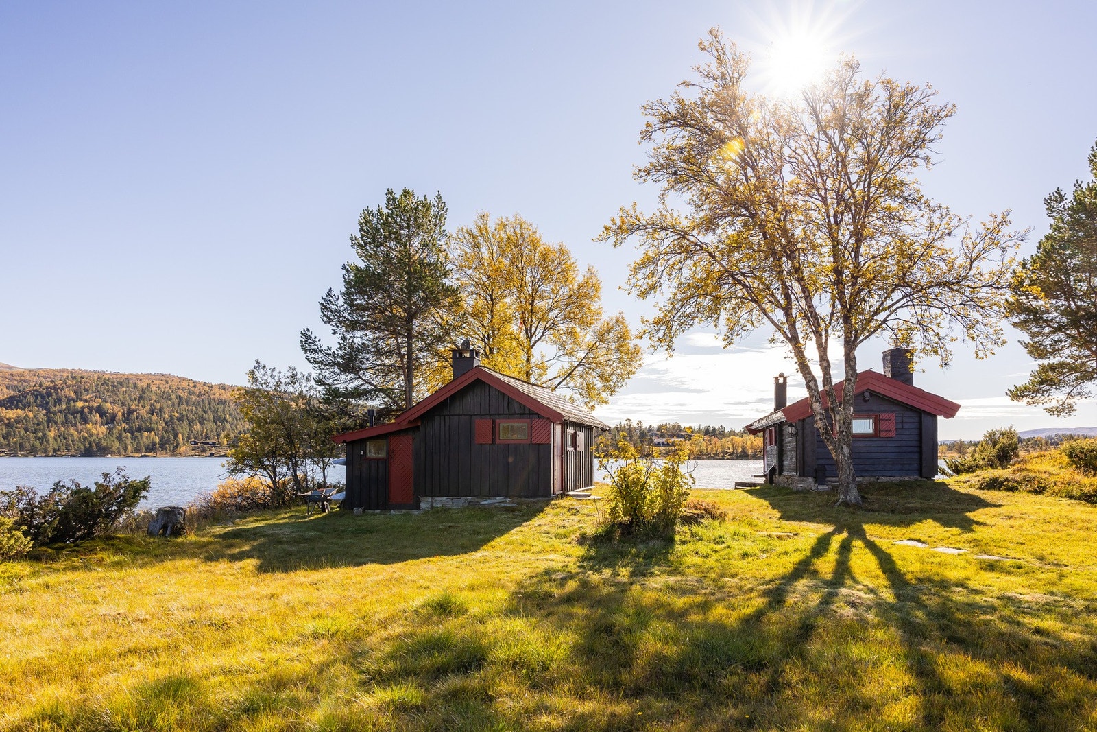 Solforholdene er utmerkede fra tidlig morgen til sen kveld. Galleribilde