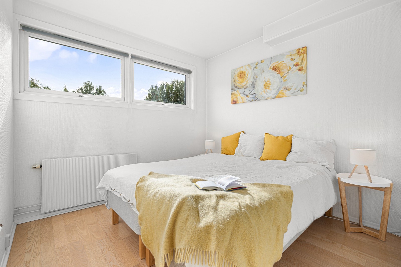 Soverom måler 9,5kvm. Galleribilde