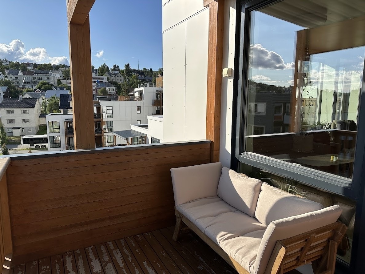 Sørvendt terrasse Galleribilde