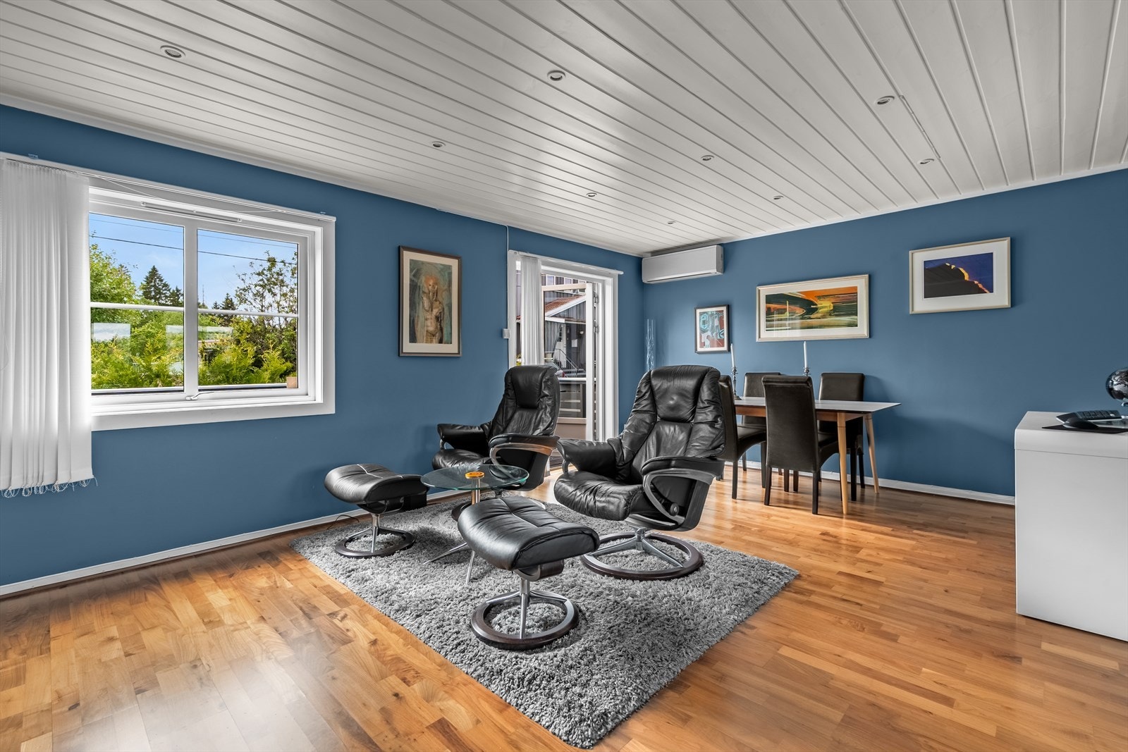 Her kan en innrede etter ønske med sofagruppe, spisestue og annet ønsket møblement. Galleribilde