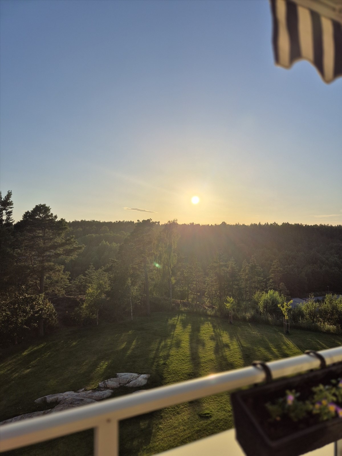 Kveldsbilde privat. Galleribilde