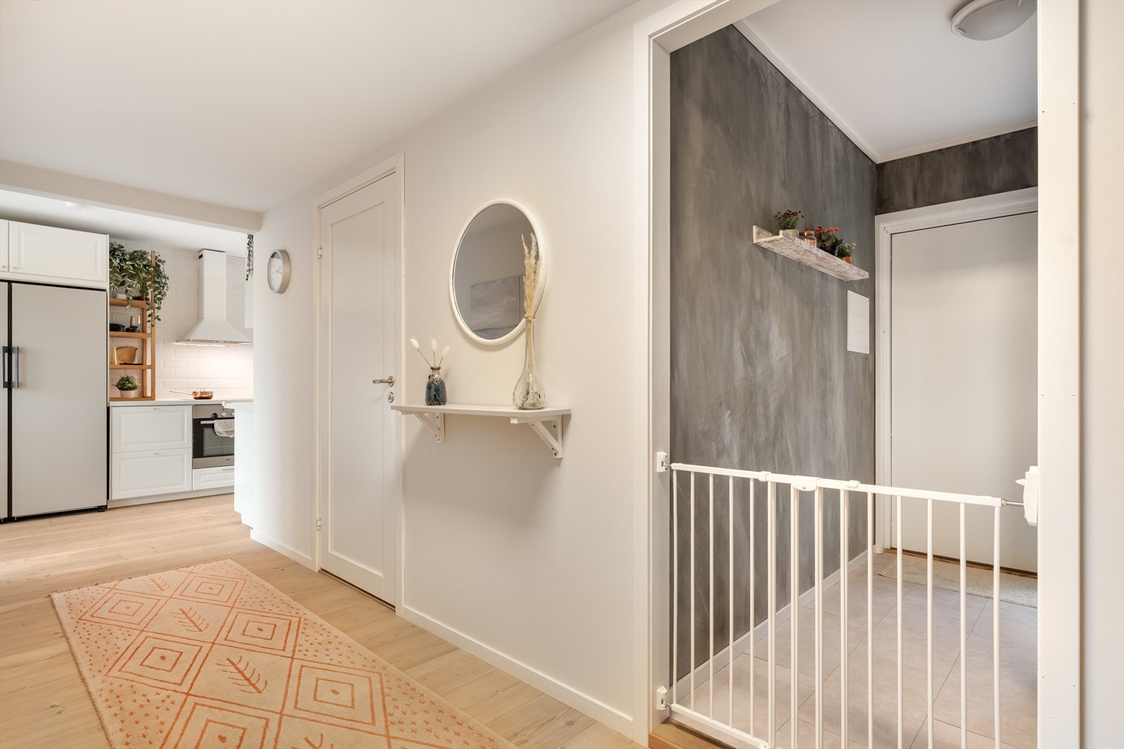 Entrè er på 4 kvm. Galleribilde