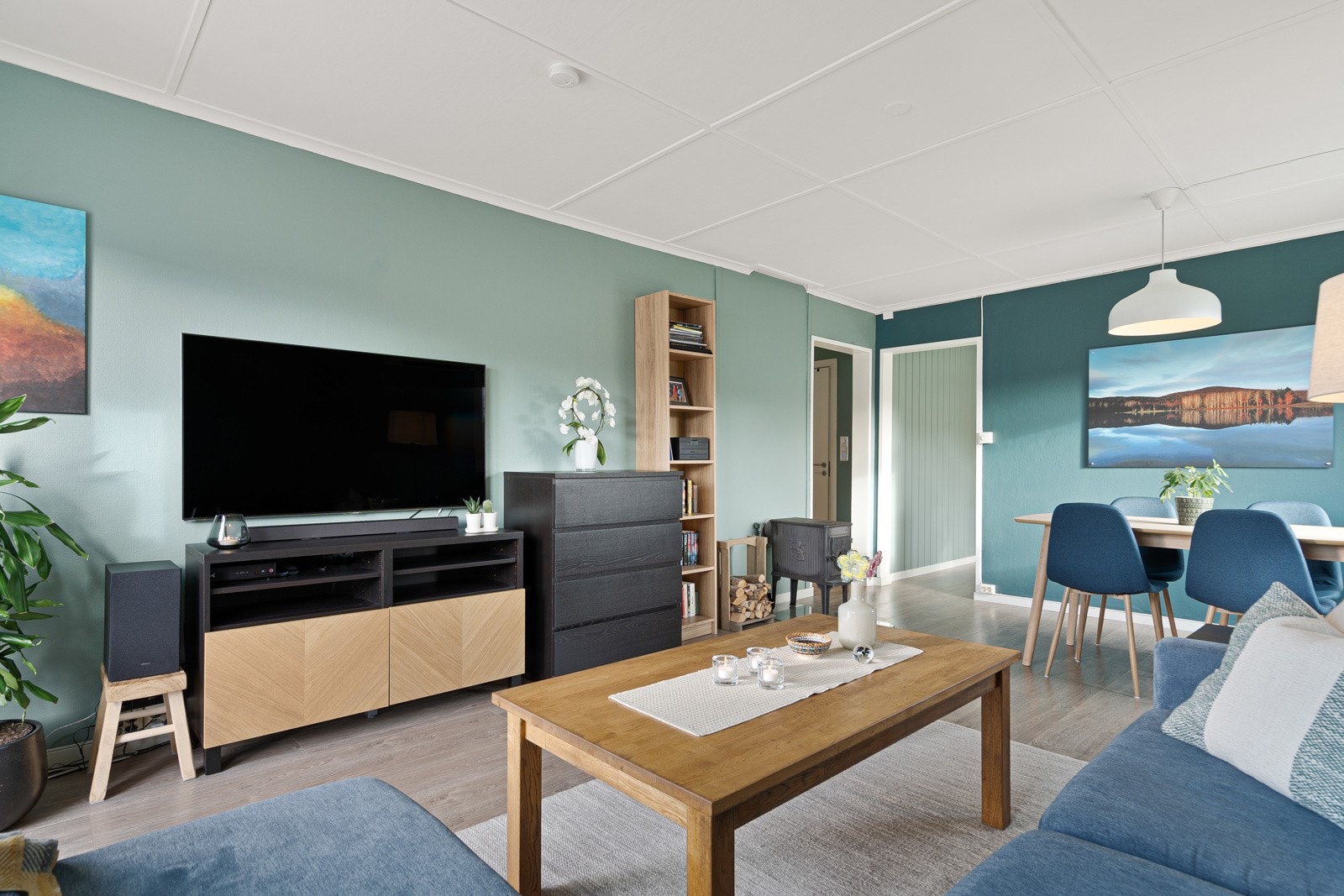 Tv/nett er inkludert i felleskostnadene Galleribilde